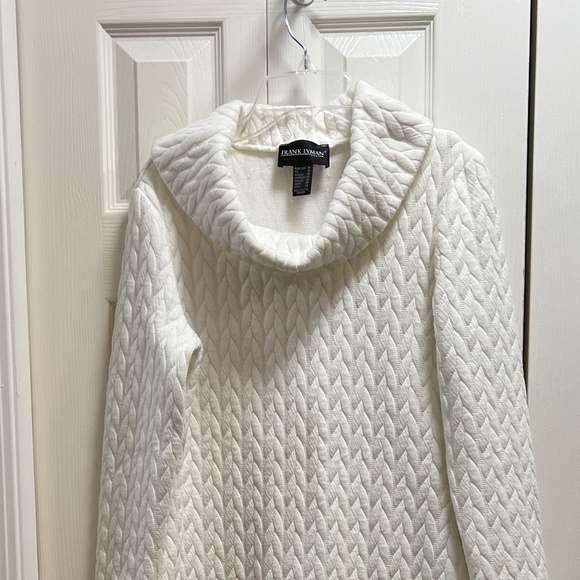 Frank Lyman, off white knit dress - Picture 2 of 6